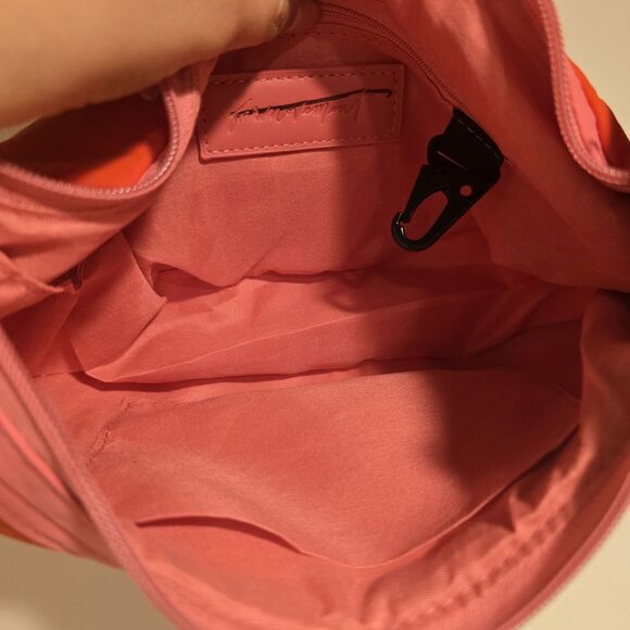 FP Movement by Free People Pink Nothin But Net Sling Belt Bag Crossbody Purse - Picture 6 of 10